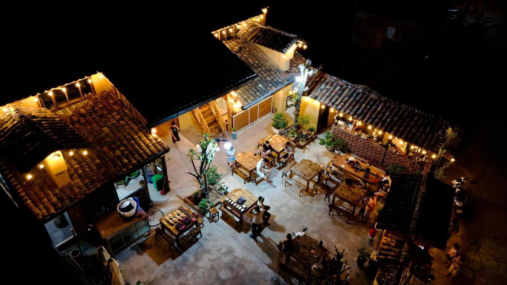Khoi Homestay And Restaurant Loung Co Exteriör bild