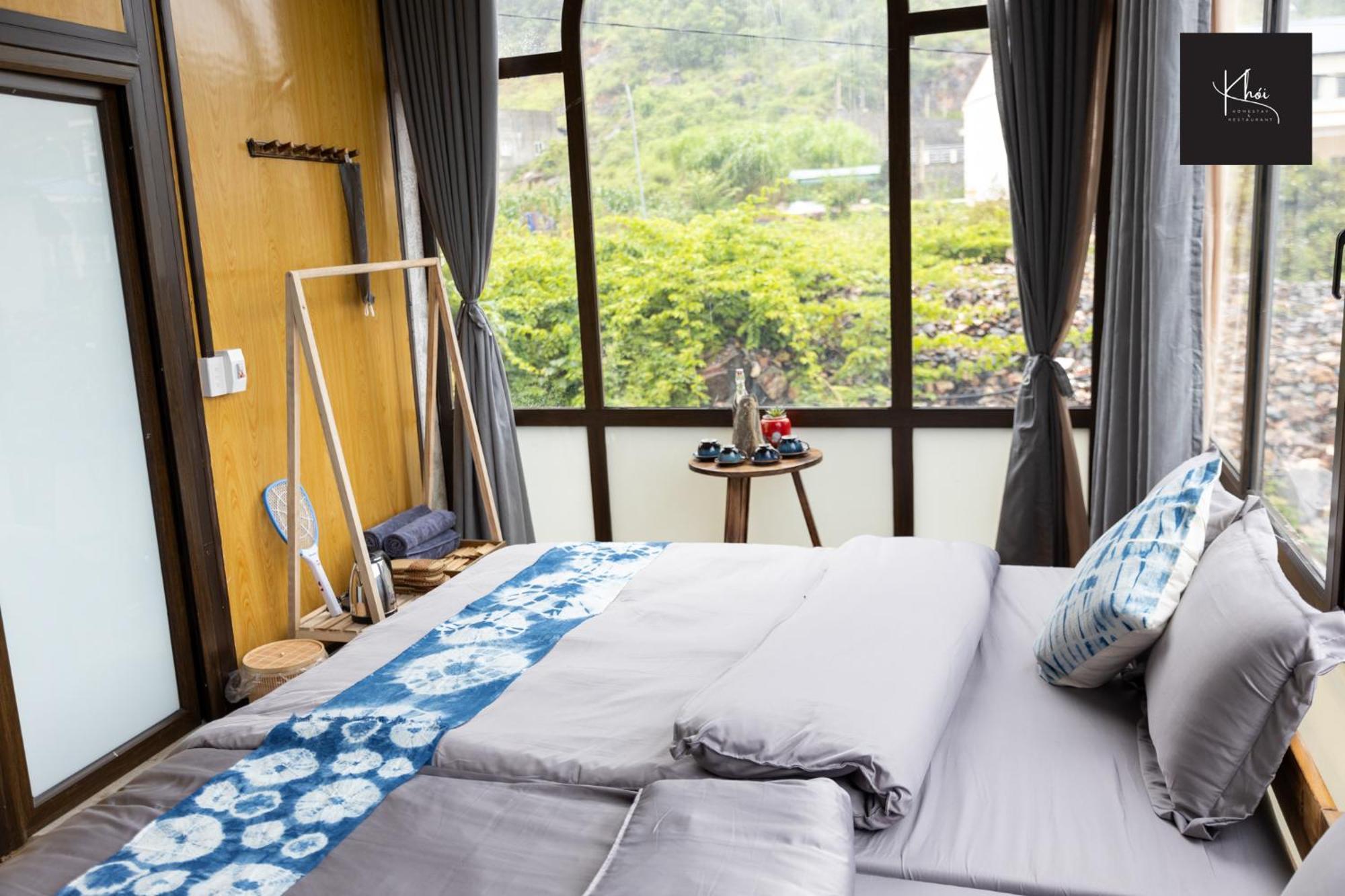 Khoi Homestay And Restaurant Loung Co Exteriör bild