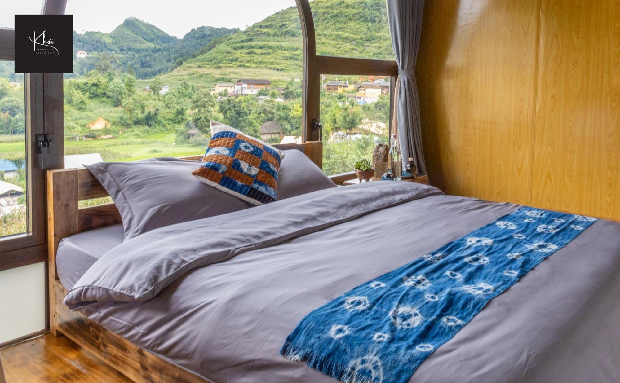 Khoi Homestay And Restaurant Loung Co Exteriör bild