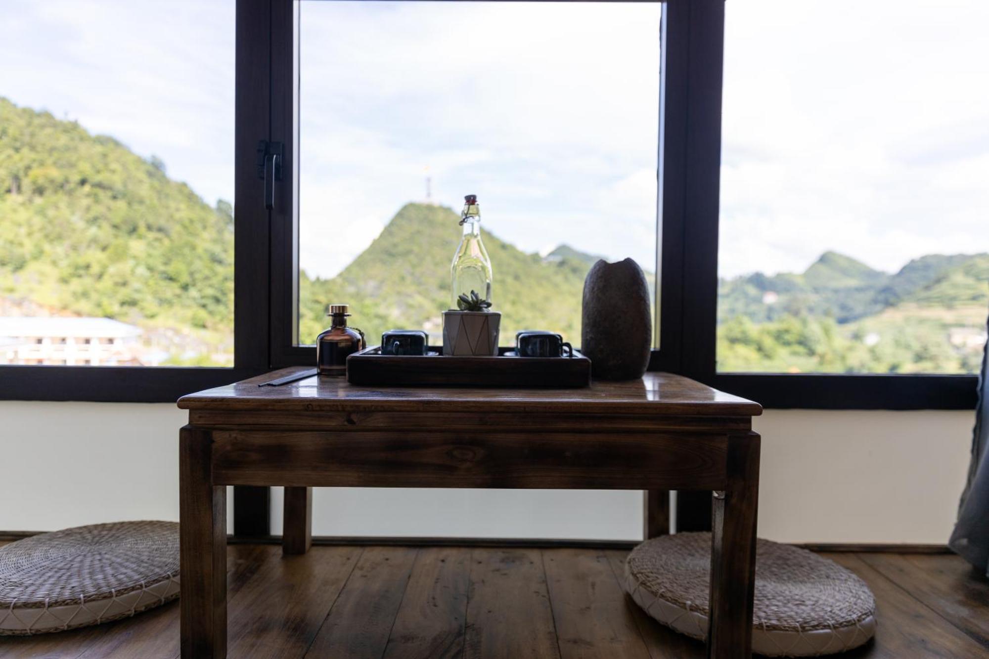 Khoi Homestay And Restaurant Loung Co Exteriör bild