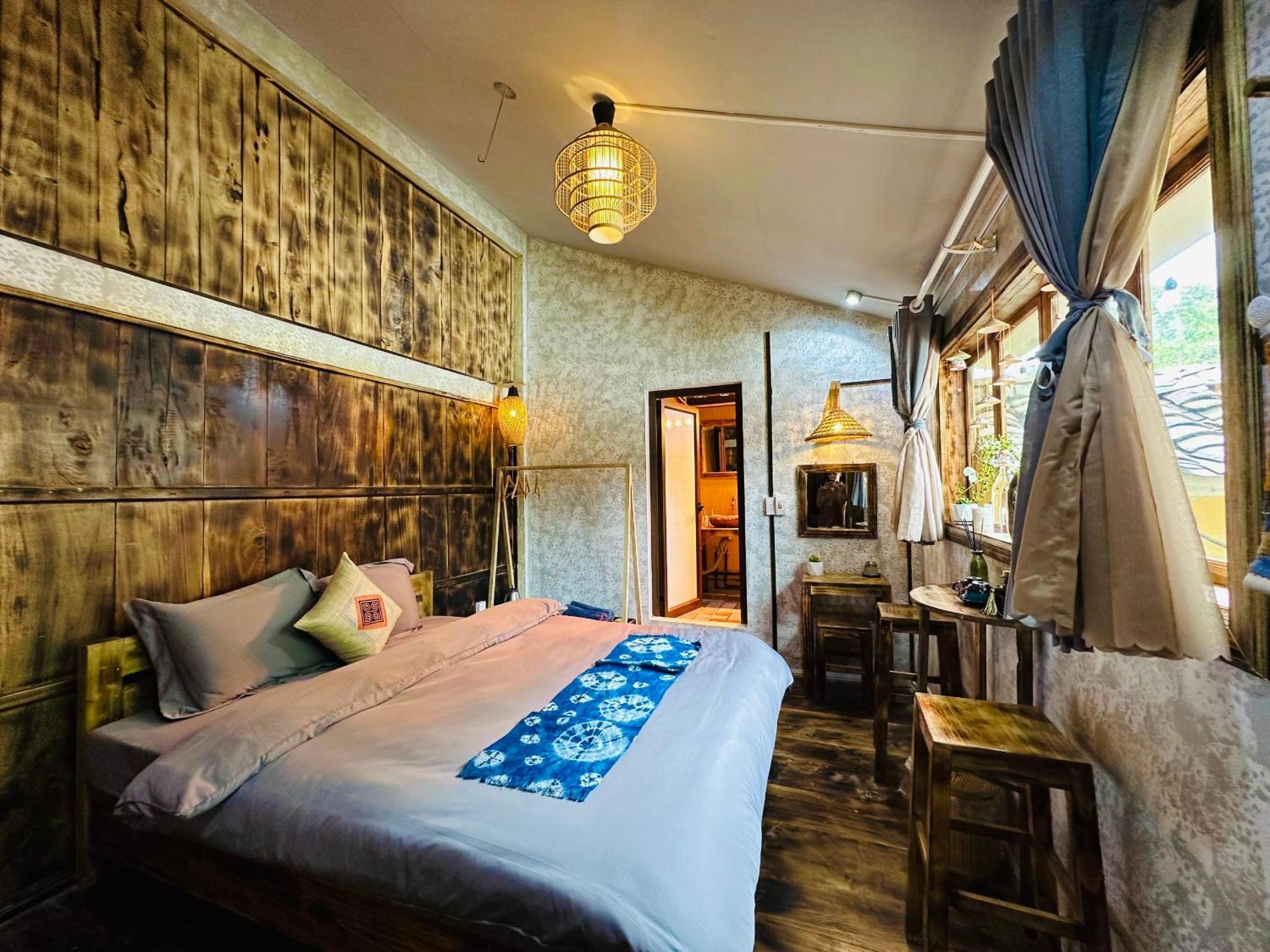 Khoi Homestay And Restaurant Loung Co Exteriör bild