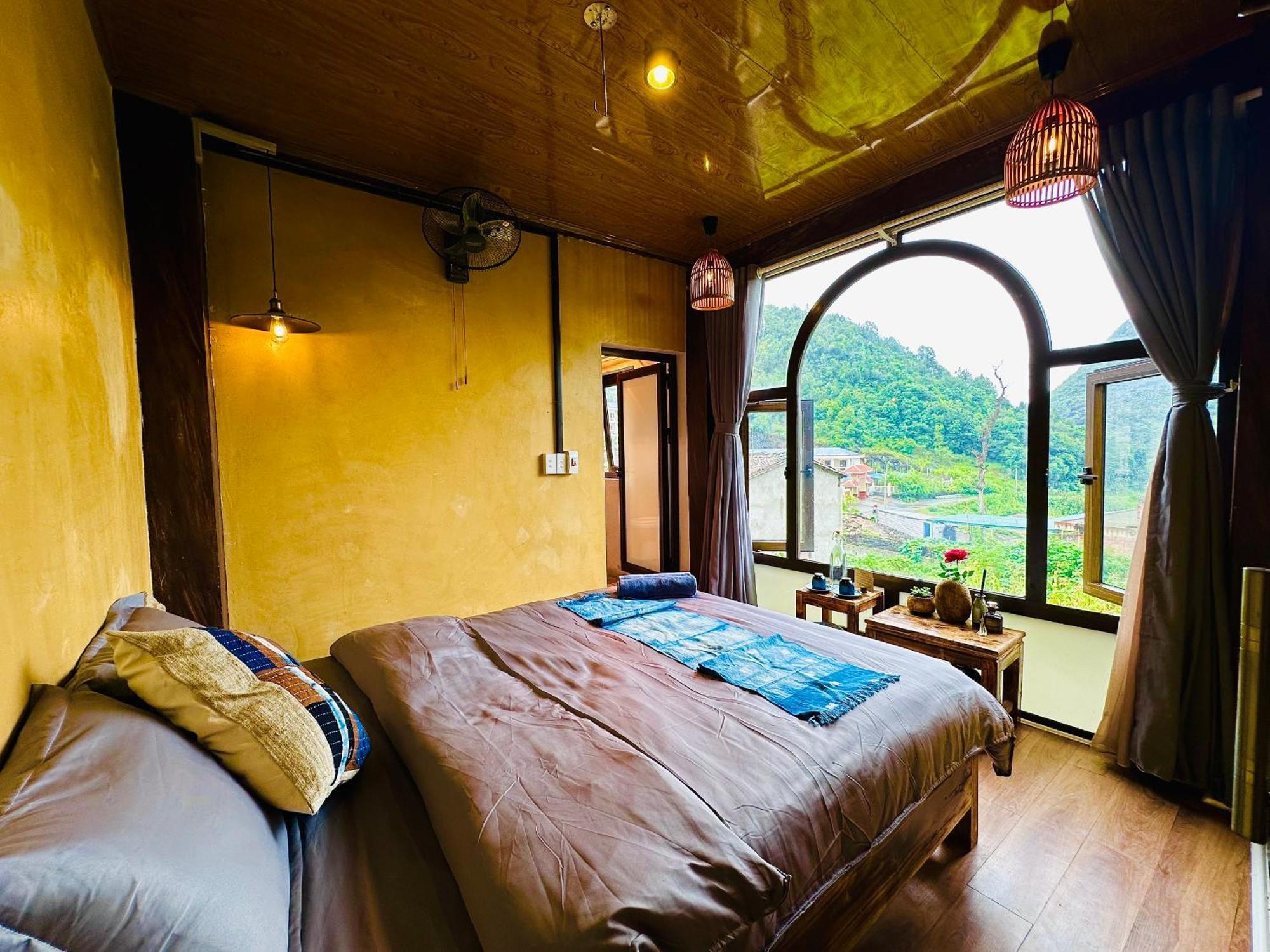 Khoi Homestay And Restaurant Loung Co Exteriör bild