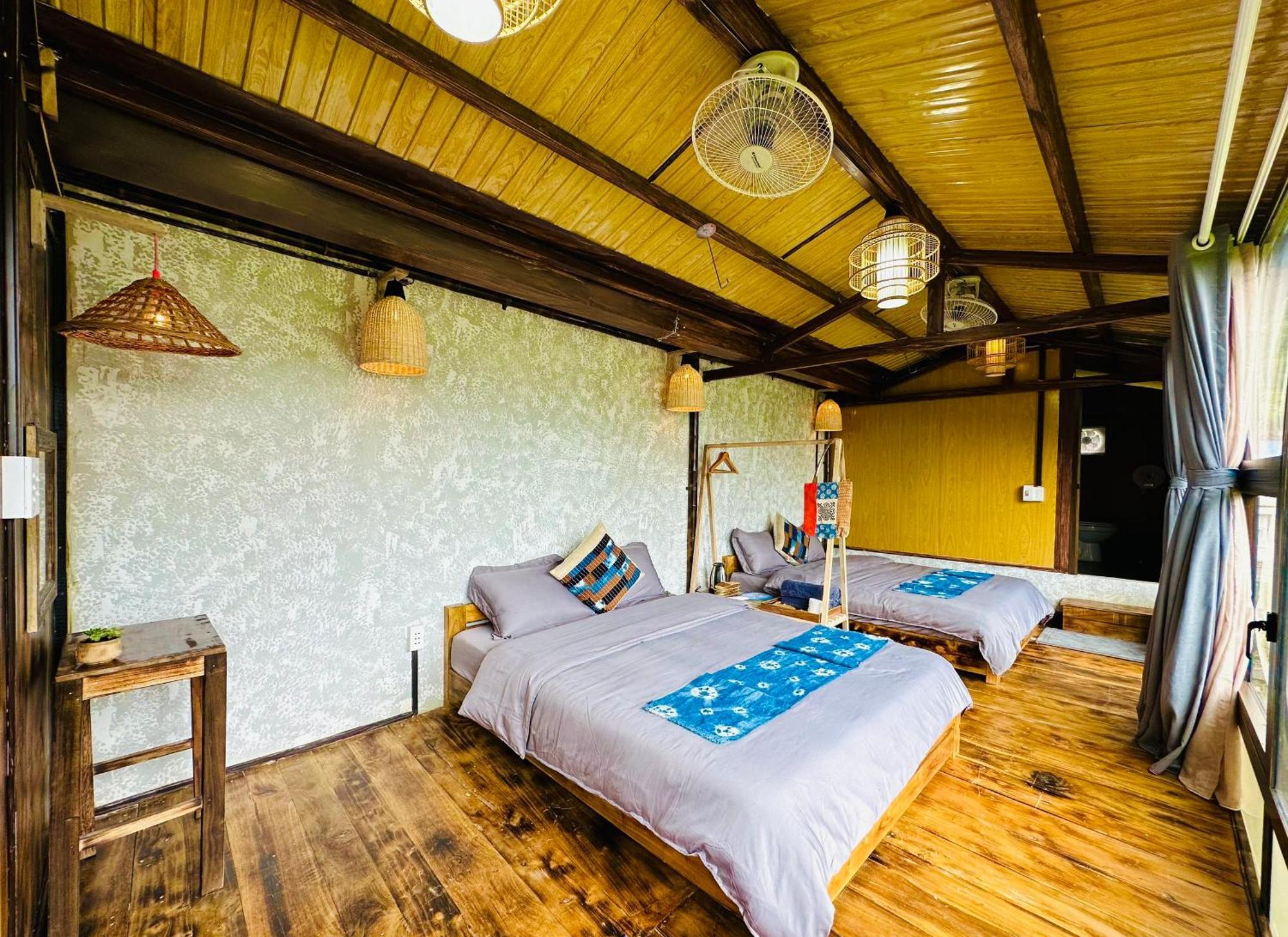 Khoi Homestay And Restaurant Loung Co Exteriör bild