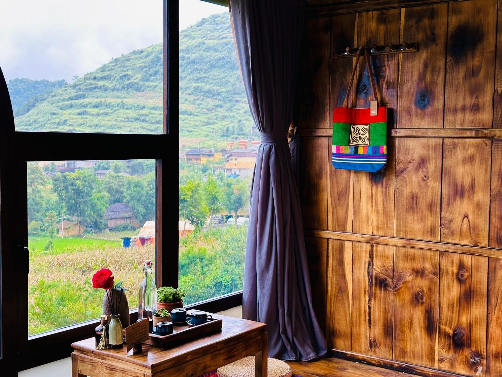Khoi Homestay And Restaurant Loung Co Exteriör bild