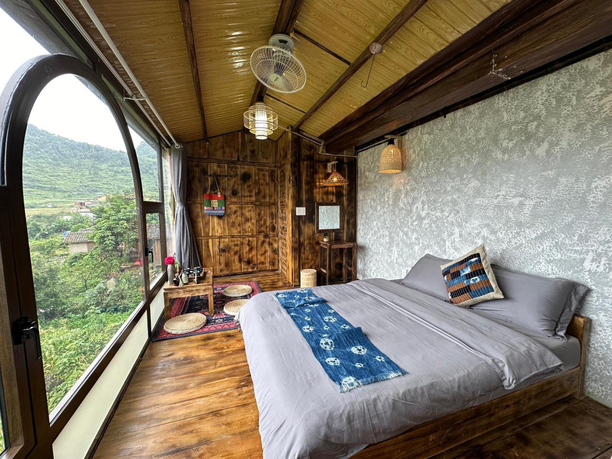 Khoi Homestay And Restaurant Loung Co Exteriör bild
