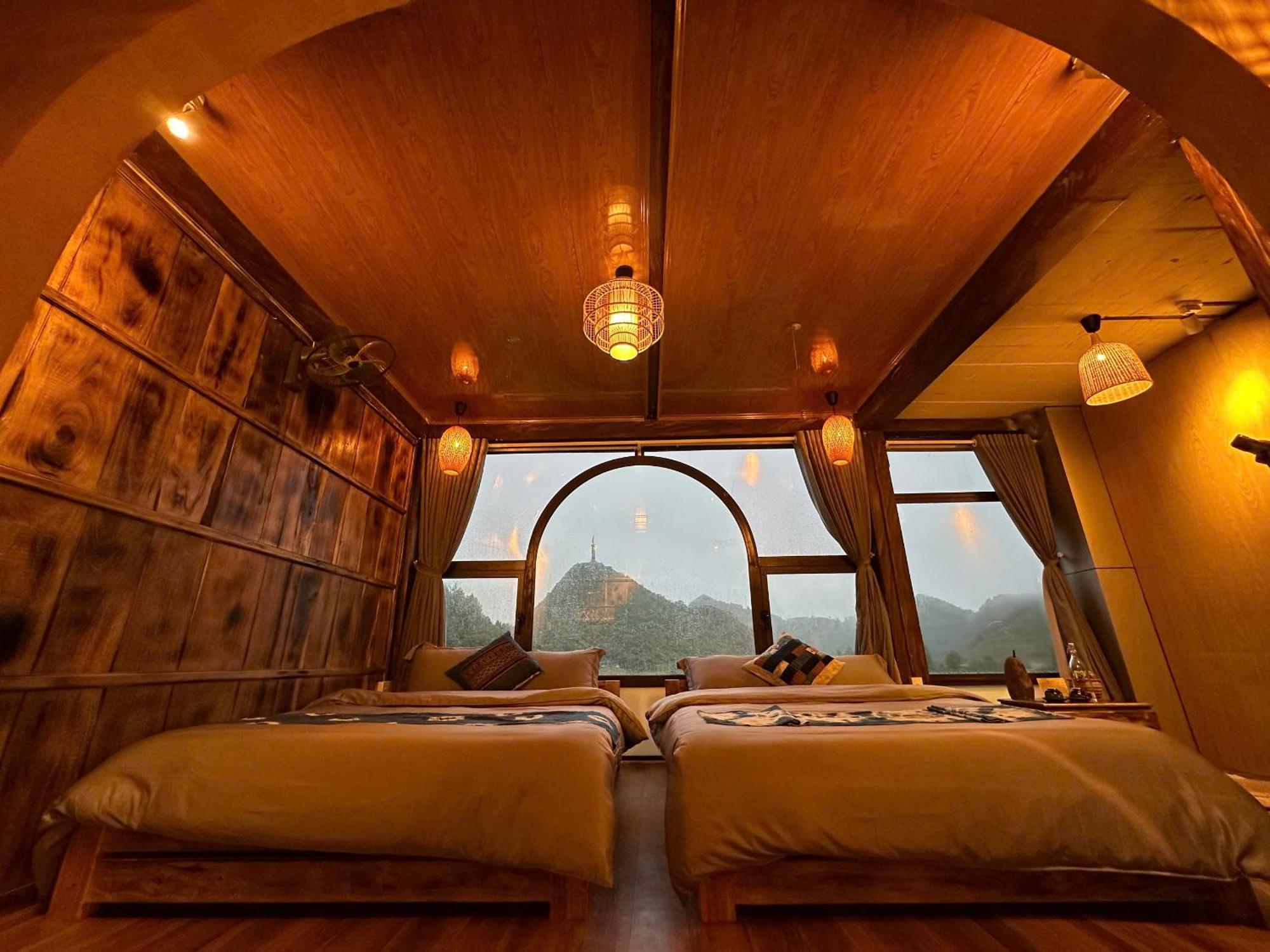 Khoi Homestay And Restaurant Loung Co Exteriör bild