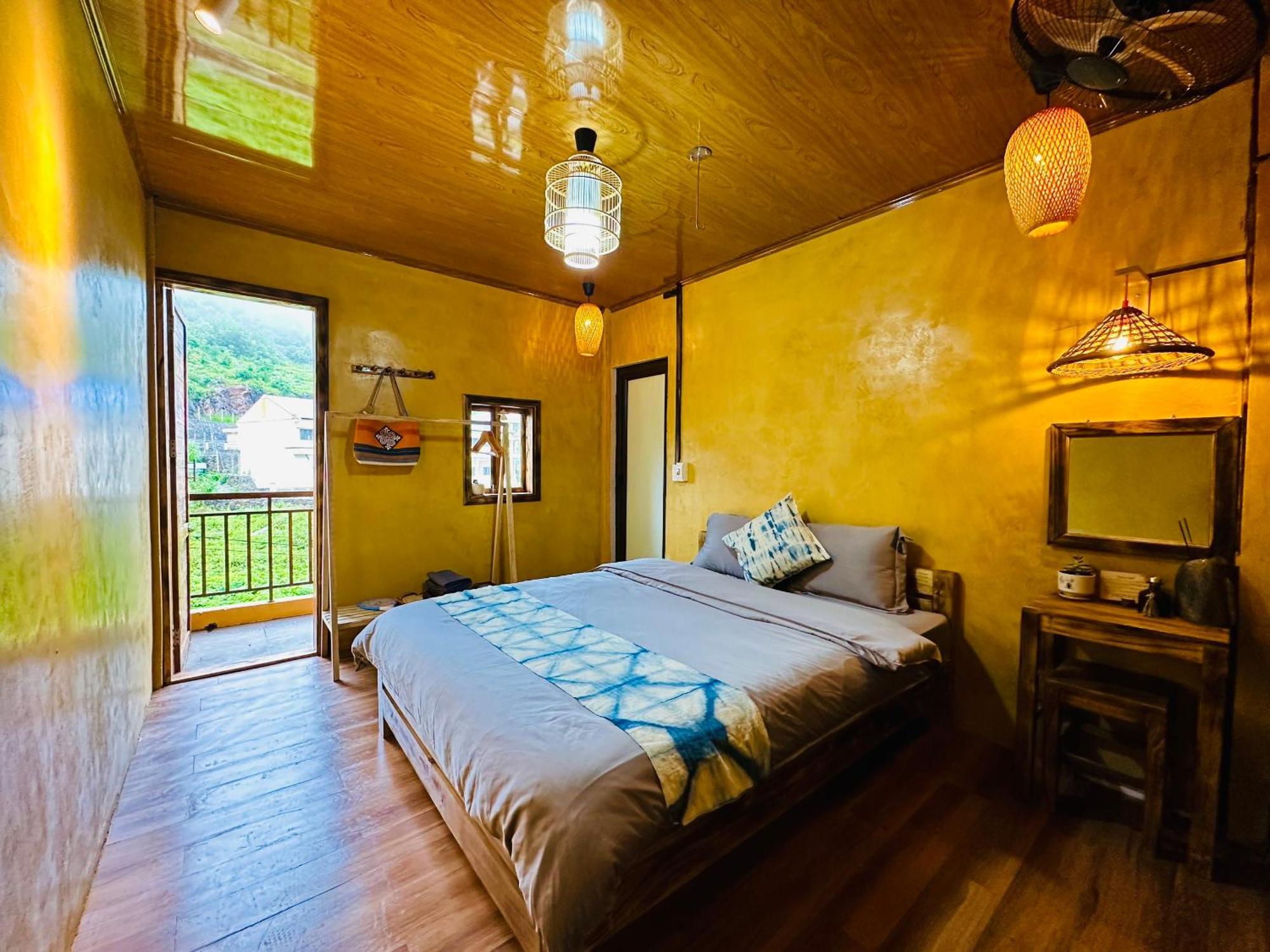 Khoi Homestay And Restaurant Loung Co Exteriör bild